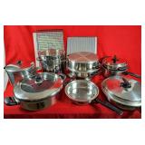 Revere12inch pot, cooling racks, baking sheet,