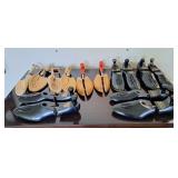 Collectible wooden shoe stretchers