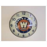 15" Westinghouse clock. Decor piece only. Not