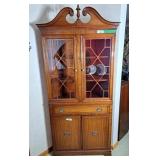 Lovely corner display cabinet