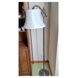 Vintage floor standing light. 58" high