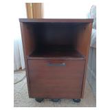 Glass Top Filing Cabinet