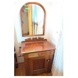 Vintage Wash stand and mirror