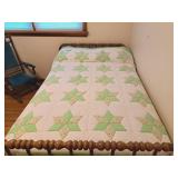 Lovely double sized star quilt