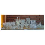 Cross and Olive Liquor glasses, raised shot