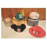 Vintage hats lot!