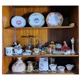 Decorator lot! Including blue Swan, candle