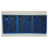 Book of 89 Lincoln Head Pennies Starting in the