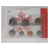 2012 Royal Canadian Mint Set