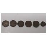 1917, 1918, 1918 Very Fine, 1919 and 1920