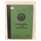 Canada 1 Cent 1858 to Date Book. Includes 29