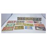Collection of Bills from around the world