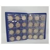 47 Canadian 50 Cent Coins. 1937-1983