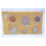 1961 Canada Uncirculated Coin Set