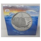 Unopened 2013 Canadian Fine Silver 9999 $20 Coin
