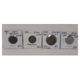 Four Nazi Germany Coins including One Rarer