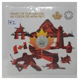 2017 "Heart of our Nation" $3 Fine Silver Coin
