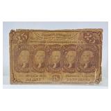 $5 July 17, 1862 Postage Currency