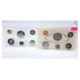 1970 & 1971 Canada Uncirculated Coin Sets