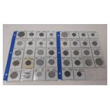 38 Older World Coins as Found
