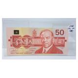 1988 Canada $50 Bill. Unc