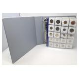 16 pages of foreign coins: Zambia, Yugoslavia,