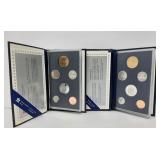 1990 and 1994 Royal Canadian Mint Specimen Sets