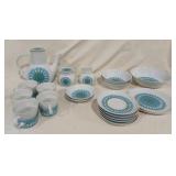 21 pc Noritake Younger Image Bahama Coffee