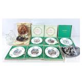 6 Royal Doulton Plates, 2 Norman Rockwell plates,