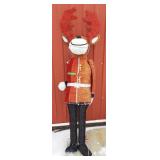 Mountie Moose Lawn Decoration