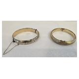 Vintage Lady Fayre & Germany 14K RGP Bracelets