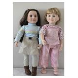 (2) Maplelea  Girl Canada 18" Dolls