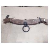 Antique yoke. 51"wï¿½6"d