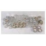 Large Collection of canning jars