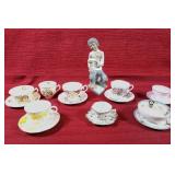 Tea cups & Saucers and Tengra clown with