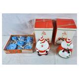 Vintage miniature tea service & christmas cookie
