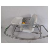 Mid century metal doll rocker