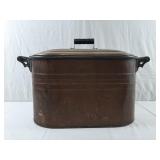 Atlantic 13 Gallon Copper Boiler with Lid Wash