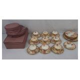 27 piece floral China set