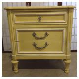 Elegant Nightstand with 2 drawers