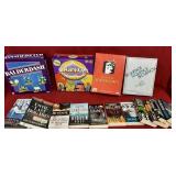 Collection of Books and Board games