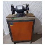 6" Bench Grinder with Storage Bench