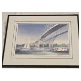 Kathy Rath 245/280 signed Framed 19.5"ï¿½ 15"
