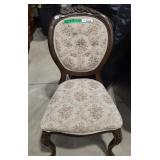 Vintage Upholstered Side Chair