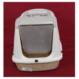 CAT LITTER BOX HOODED 15" X 15" X 18"