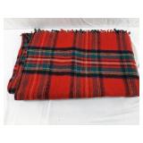 Royal Stuart Clan Tartan Pure Wool Blanket