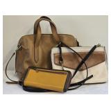 Fossil Leather Handbags & Wallet