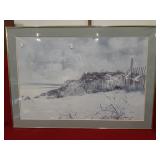 Carolyn Blish "Rendezvous Beach" Print.