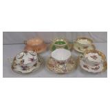 6 Hammersley Tea Cups