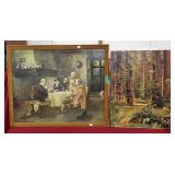 "Ye Olde Tavern" by Fritz Wagner and "Redwoods"